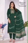 Vedika Vol 2 By Sangeet Roman Silk Kurti With Bottom Dupatta
